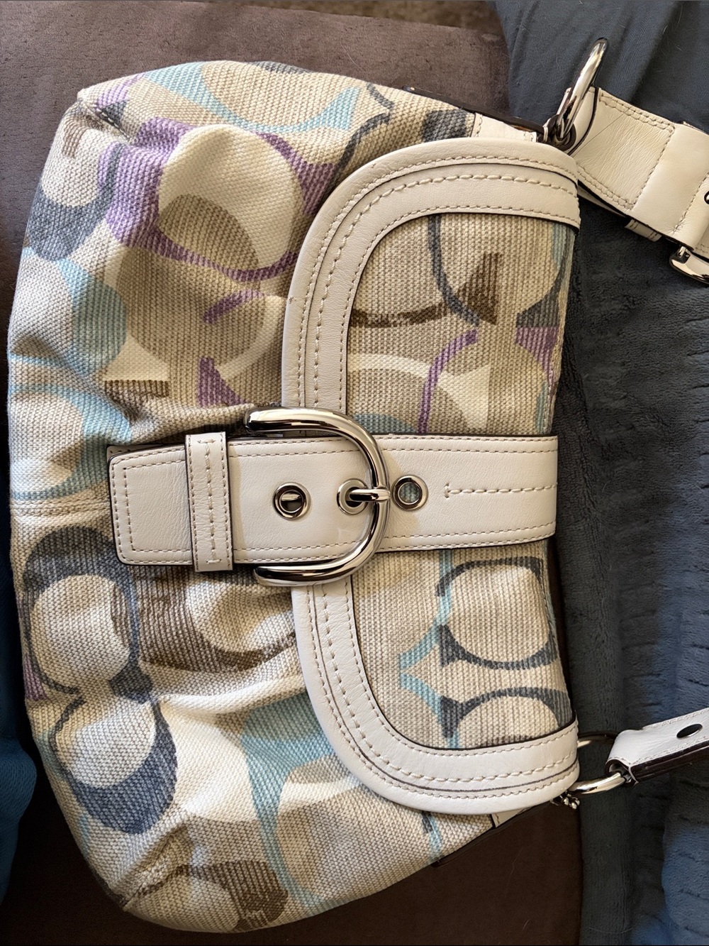 COACH Soho Women's Canvas Shoulder Bag